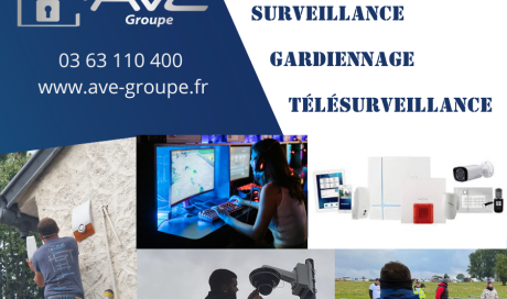 activités ave groupe sécurité montbéliard : agent de sécurité, alarme, caméra, vidéo, télésurveillance, controle d'accès