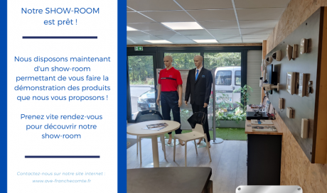 Show-room AVE Franche-Comté 