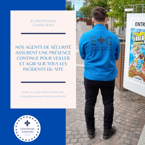 Europeans Gardians vous propose ses services de securité privée sur le secteur Montbeliard pour protéger vos sites. 
