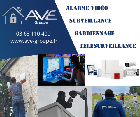 activités ave groupe sécurité montbéliard : agent de sécurité, alarme, caméra, vidéo, télésurveillance, controle d'accès