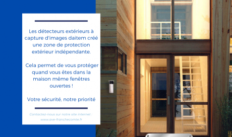 AVE Franche comté installateur de système d'alarme protège l'intérieur et l'extérieur de votre propriété  